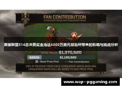 英雄联盟S14总决赛奖金池达6000万美元背后所带来的影响与挑战分析 英雄联盟S14总决赛奖金池达6000万美元背后所带来的影响与挑战分析